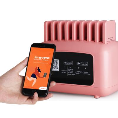 China Bar/Restaurant/Shop Sharing Public Multi Charging Station Mobile Phone Charging Station Power Banks For Restaurants for sale