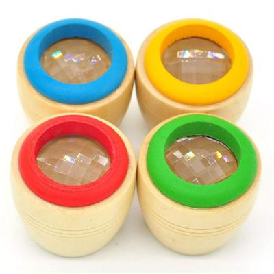 China Wholesale Wooden Kaleidoscope Toys Kaleidoscope Lens Eco-friendly Material For Kids for sale