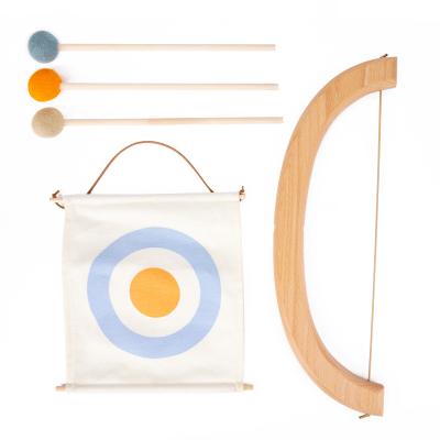 China Montessori Wooden Toys Archery Toy Kids Educational Indoor Play Archery Wooden Kids Popular Eco-Friendly Games for sale