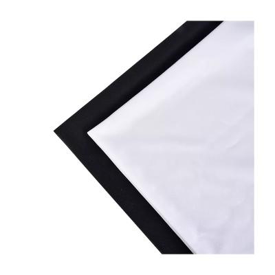 China Double faced factory wholesale high quality knitted fabric 100% polyester interlock sports jersey apparel fabric for stripe apparel manufacturing for sale