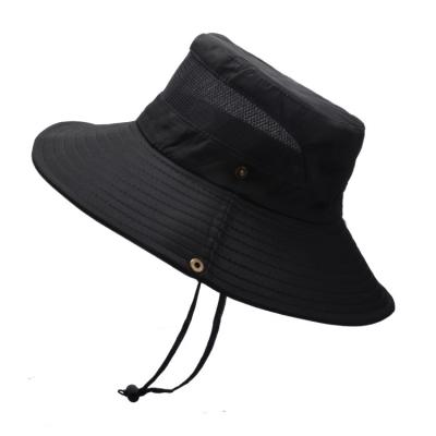 China Outdoor Hiking Fisherman Hat Summer Fisherman Hat Ladies Cycling Big Benny Hat Sunshade Custom Leisure Gutters Sun Fishing Hat for sale