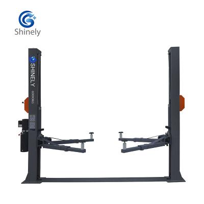 China Good quality two post lift low price car lift automatic hydraulic manual actuator SY-240W 4000KG for sale