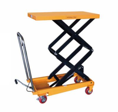 China Other Manual Hydraulic Trolley Lift Table Mini Scissor Car Lift Table Max Wholesale Power Building Single Scissor Lift for sale