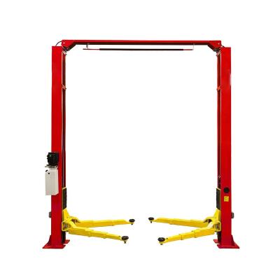 China Economical Ton Car Lifter Garage Repair Equipment 4 Ton Car Lift 4 Floor Post Flat Two Post Lift Automatic Portable Car Crane Machine With Factory Price for sale