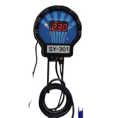 China Wall Mounted Full Automatic Tire Pressure Monitor Car Tire Inflator Digital Display Air Compressor Electric Car Tire Inflation 301e for sale