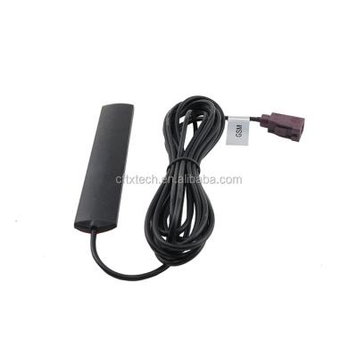 China Slim GSM 2.4G WIFI Patch Antenna 3 Meters RG174 Cable Cars External WLAN Antenna CF-GSM/116-042 for sale