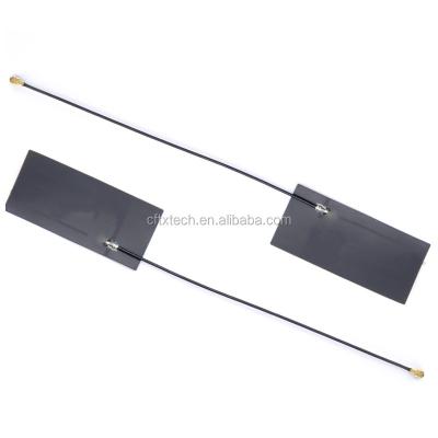 China GPRS GSM 2G PCB Antenna LTE Antena 2.4G 3G 4G LTE FPC Internal Patch High Gain Antenna With IPX IPX CF-FPC/52*24 Cable for sale