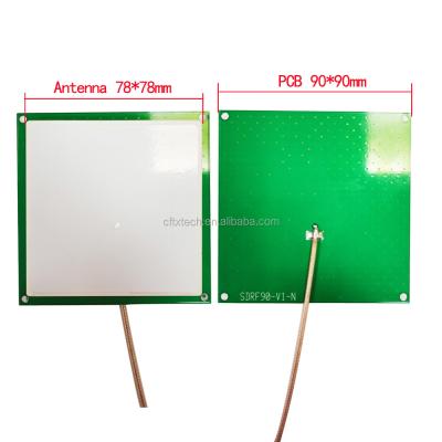 China Long term wifi frid shield board antenna 865-868Mhz 902-928Mhz high speed ceramic patch antenna CF-RFID/78*90-305 for sale