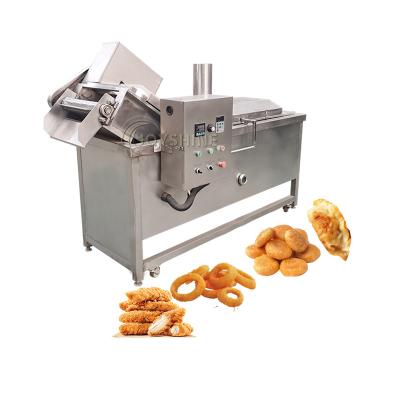 China 300kg/H SUS304 Stainless Steel Automatic Temperature Control Industrial Continuous Falafel Fryer Machine for sale