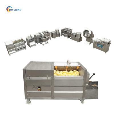 China 50 kg/h Home French Fries Production Line Semi Automatic Potato Chips Making Machine for sale