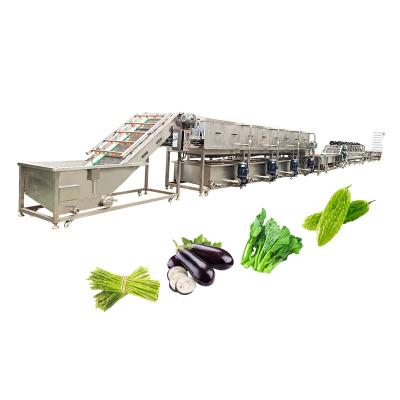 China Customized SUS 304 Material Bubble Cleaning Drying Machine for Fruits and Vegetables for sale