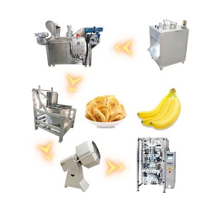 China 100-2000Kg/Hour Capacity Joyshine Banana Chip Making Machine For Snack Food Industry for sale