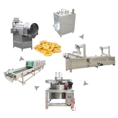 China 800KG Output Capacity Banana Chips Production Line 110v 220v 380v for sale