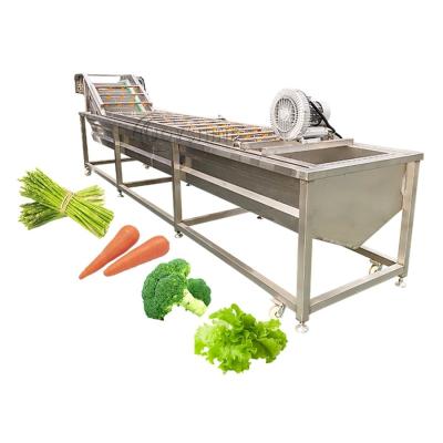 China Commercial 600 KG Bubble Cleaning Machine for Fruit and Vegetable Washing in Food Shop for sale