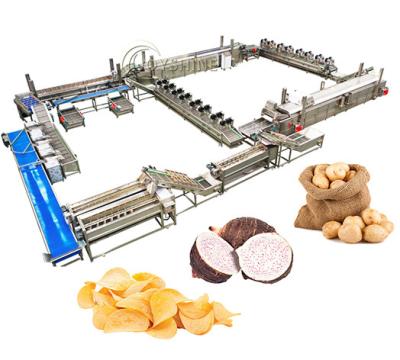 China 2022 Potato Fingers Making Machine for Sustainable French Fries and Chips Production for sale