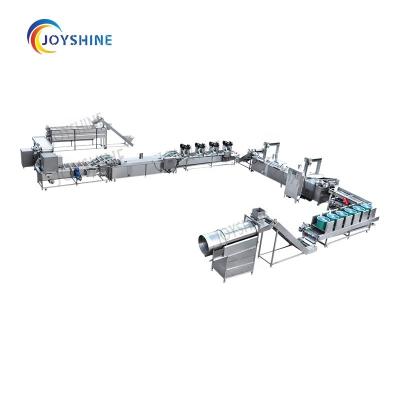 China 220V 380V Automatic Frozen French Fries Production Line For Meats for sale