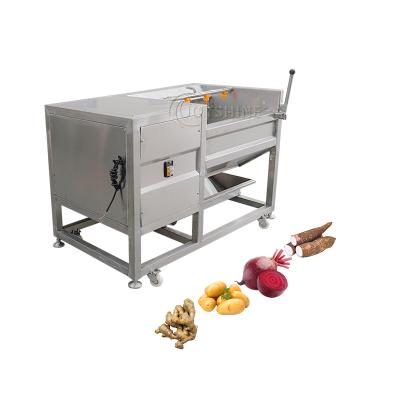 China Peel Potatoes Carrots Taro and Beetroot with Ease using this Abrasive Peeling Machine for sale