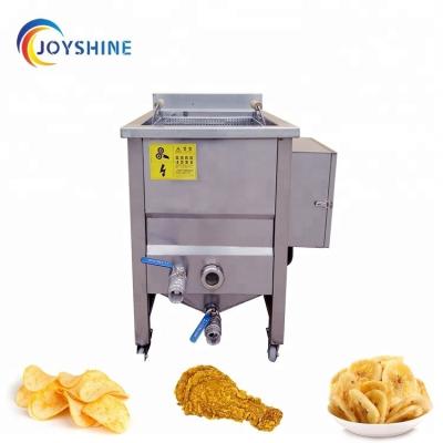 China Product 2021 CE Provided 304 Stainless Steel Industrial Oil Water Separation Deep Fryer 1 Set for sale