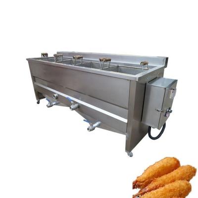 China High Productivity Double Deep Fryer Perfect for Frying Various Types of Food for sale