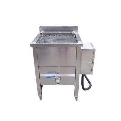 China Food Beverage One Barket Electric Heating Chips Commercial Deep Fryers 200kg/H for sale