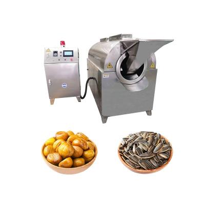 China Automatic Peanut Nuts Roaster for Easy Operation of Cocoa Bean and Sesame Seed Roasting for sale