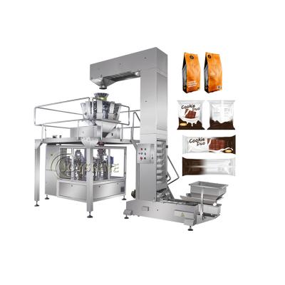 China POPP CPP VMCPP BOPP PE PET AL NY Fil Pringles Potato Chips Packaging Machine for sale