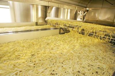 Cina Linea di produzione di patatine fritte ad alta capacità. Completamente automatica, efficiente e personalizzabile per impianti di lavorazione alimentare. in vendita