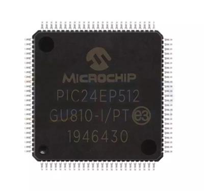 China Standard MCU IC FLASH CHIP 16BIT 512KB 100TQFP PIC24EP512GU810-I/PT for sale