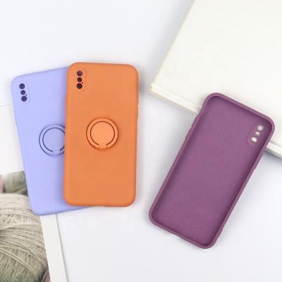 China Hot Selling Good Quality Shockproof/Washable/Total Holder Ring Cell Phone Case With Magnetic Protection For Iphone X for sale