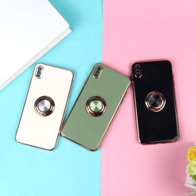 China Best Protective Custom Magnetic Liquid Phone Ring Holder Case For Iphone Xs Shockproof/Washable/Total Silicone Price Max for sale