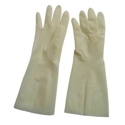 China Solvent Retance Nitrile Dishwashing Gloves 15 Mil Industrial Work for sale