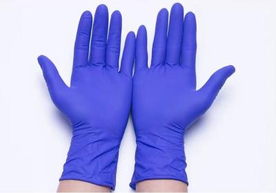 China Nitril-Prüfungs-Handschuhe des Verdickungs-purpurroter Wegwerfnitril-Handschuh-industrielle Gramm-4.5g zu verkaufen