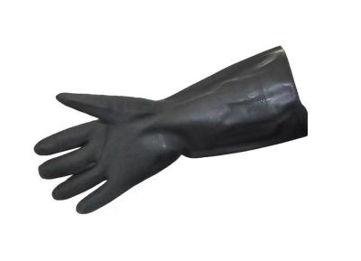 Chine Gants chimiques Diamond Grip du néoprène de résistance dissolvante 330mm résistants à vendre