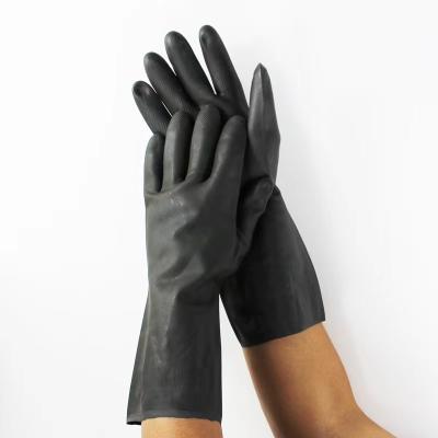 China Guantes resistentes químicos del neopreno negro 13 pulgadas de alcohol resistente en venta