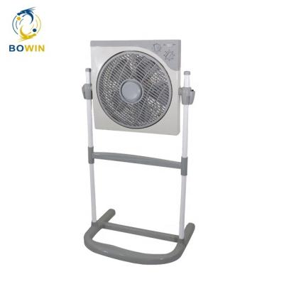 China Wholesale Adjustable Height RV Box Fan 12 Inch Floor Standing Box Fan Electric With Remote Control for sale