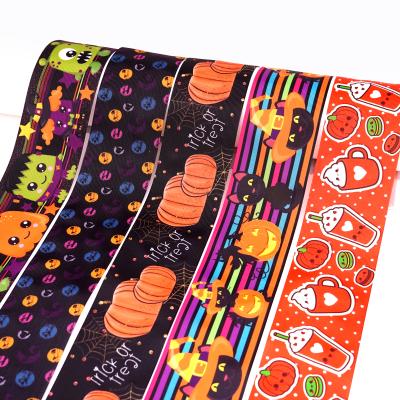 China Newcomer Viable Cartoon Character Printed Grosgrain Ribbon Christmas Ribbon For Hair Bows 31109 for sale