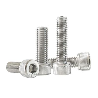 China Stainless steel 304 stainless steel Hexagon socket bolt Fasteners Hardware Supplies for sale