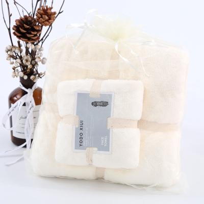 China Factory Supply Child Safe Bath Set Towel Bath Towels Wholesale Microfiber Bath Towel à venda