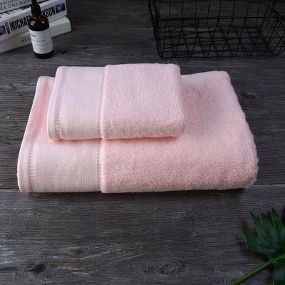 China Customized Eco-Friendly Soft Bamboo Hand Towel Comfortable Organic Bamboo Child Safe Bath Towel Bath Towel for sale