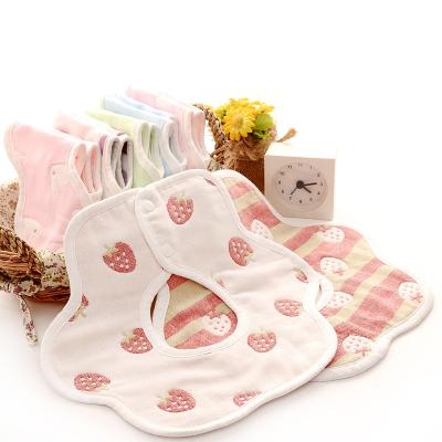 China Adjustable High Quality Cotton Baby Bandana Bibs Private Label Organic QUICK DRY Baby Teething Bibs Te koop