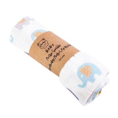 China Muslin 47*47 Inch 100% Organic Bamboo Cotton Baby Infant Child Safe Size Kids Wrap Covering à venda