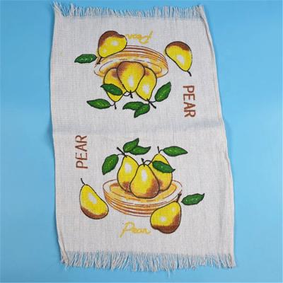 中国 Wholesale Child Safe High Quality Absorbent Cheap Tea Towels Printed 100% Cotton Kitchen Tea Towel 販売のため