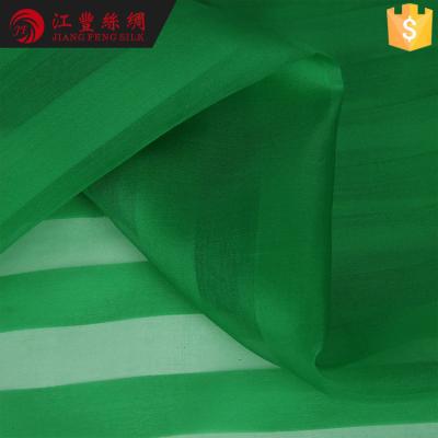 China H13 Plain Stripe 100% Silk Raw Satin Gauze Mulberry Silk Price for sale