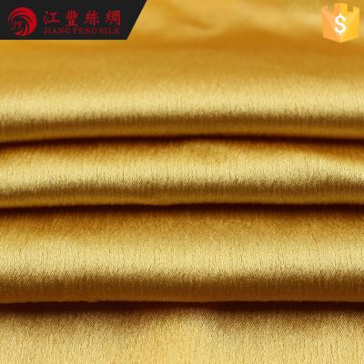 China Simple Material N25 Doskin Stretch Satin Formal Dress Italian Silk Fabric for sale