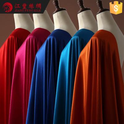 China Plain N25 Doskin Stretch Satin China Manufacturer Soft And Thin 57% Indian Chiffon Silk Fabrics for sale