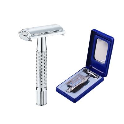 China Double Edge Razor Blade Butterfly Opening Blade Removable Shaving Razor BR-997 GRAND ROC Traditional Safety for sale