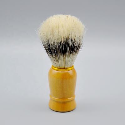 China Wet Shaving Brush Material Wood Shaving Brush Wood Handle Wood for sale