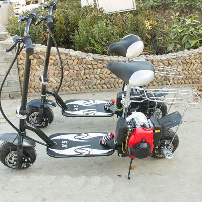 China X5 Cheap Folding Gas Scooter 2 Stroke 63cc Gas Powered Scooters (Old) For Kids YC02 for sale