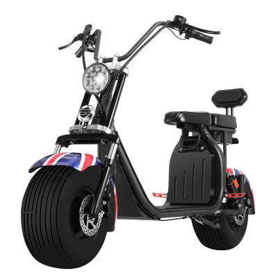 China Fat Tire Double Tire Lithium Battery Motorcycle Unisex Adult City Cocos Electric Scooter for sale