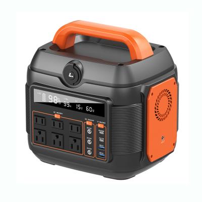 China Type C Power Bank 220 V Large Capacity 300 W Outdoor Portable Portable Generator Power Station for sale